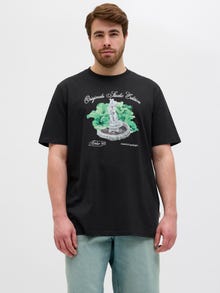 Jack & Jones Plus Size T-skjorte -Black - 12282139