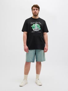 Jack & Jones Plus Size T-skjorte -Black - 12282139