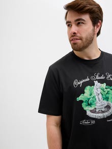 Jack & Jones Plus Size T-skjorte -Black - 12282139