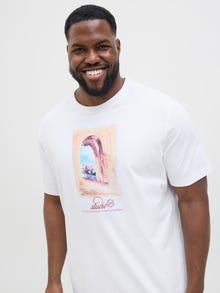 Jack & Jones Plus Size T-shirt -Bright White - 12282139