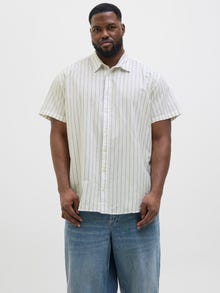 Jack & Jones Plus Size Relaxed Fit Paita -Cloud Dancer - 12282142