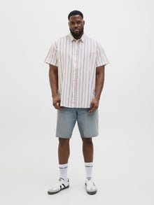 Jack & Jones Plus Size Relaxed Fit Skjorte -Antique White - 12282142