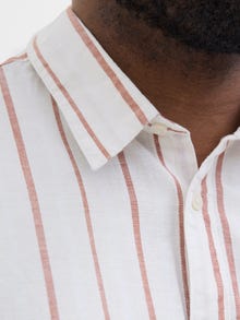 Jack & Jones Plus Size Relaxed Fit Skjorte -Antique White - 12282142