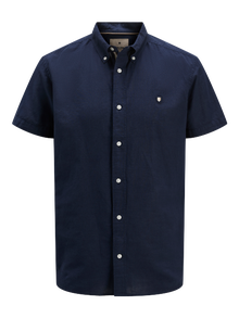 Jack & Jones Plus Size Chemise Comfort Fit -Maritime Blue - 12282144