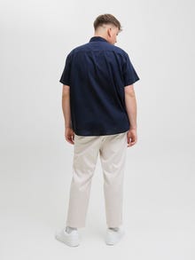 Jack & Jones Skjorte Plus Size -Maritime Blue - 12282144