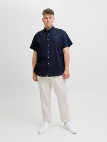 Jack & Jones Plus Size Comfort Fit Shirt -Maritime Blue - 12282144