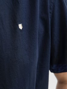 Jack & Jones Marškiniai Plius -Maritime Blue - 12282144