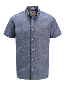Jack & Jones Plus Size Comfort Fit Skjorta -Faded Denim - 12282144