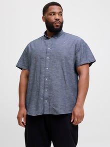 Jack & Jones Plus Size Camisa Corte comfort -Faded Denim - 12282144