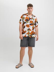 Jack & Jones Plus Size Chemise Relaxed Fit -Cloud Dancer - 12282145