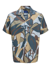 Jack & Jones Plus Size Relaxed Fit Overhemd -Silver Sage - 12282145