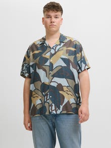 Jack & Jones Plus Size Camicia Relaxed Fit -Silver Sage - 12282145