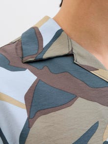 Jack & Jones Plus Size Camisa Corte relaxed -Silver Sage - 12282145