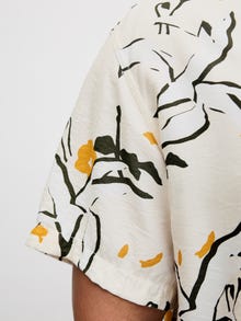 Jack & Jones Plus Size Camisa Corte relaxed -Buttercream - 12282145