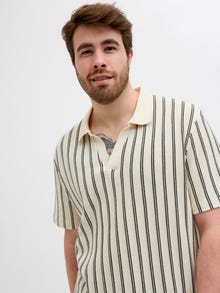 Jack & Jones Plius Polo -Cloud Dancer - 12282149