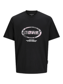 Jack & Jones Plius Marškinėliai -Black - 12282153