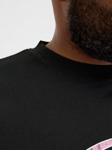 Jack & Jones Plius Marškinėliai -Black - 12282153