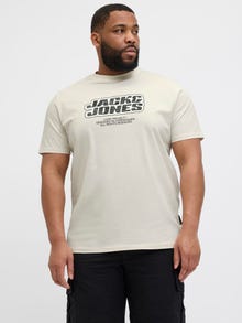 Jack & Jones Plus Size Camiseta -Sweet Corn - 12282153