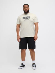 Jack & Jones Plus Size Camiseta -Sweet Corn - 12282153