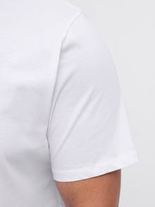 Jack & Jones Plus Size T-shirt -Bright White - 12282184