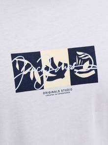 Jack & Jones Plus Size T-shirt -Bright White - 12282184