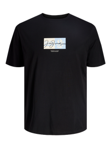 Jack & Jones Plus Size T-shirt -Black - 12282184