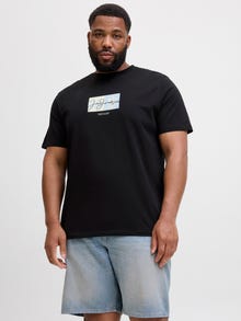 Jack & Jones Plus Size T-shirt -Black - 12282184