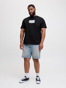 Jack & Jones Plus Size T-shirt -Black - 12282184