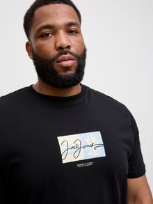 Jack & Jones Plus Size T-shirt -Black - 12282184