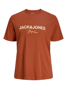 Jack & Jones Plus Size T-shirt -Arabian Spice - 12282185
