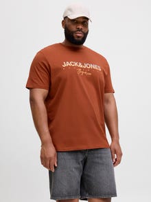 Jack & Jones Plus Size T-shirt -Arabian Spice - 12282185