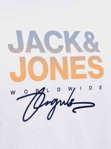 Jack & Jones Plus Size T-shirts -Bright White - 12282185