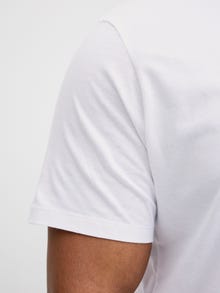 Jack & Jones Plus Size T-shirts -Bright White - 12282185