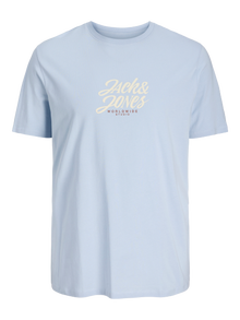 Jack & Jones Plus Size T-shirt -Skyway - 12282186