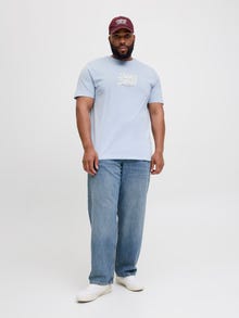 Jack & Jones Plus Size T-shirt -Skyway - 12282186