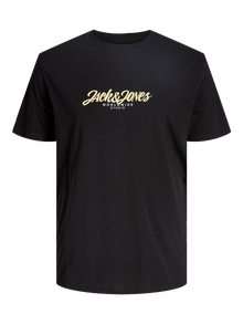 Jack & Jones Plus Size Camiseta -Black - 12282186