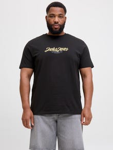 Jack & Jones Plus Size T-shirt -Black - 12282186