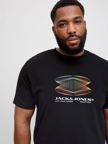 Jack & Jones Plus Size T-shirts -Black - 12282190