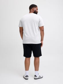 Jack & Jones Plus Size T-shirt -Gray Dawn - 12282190