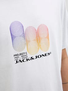 Jack & Jones Plus Size T-shirt -Gray Dawn - 12282190