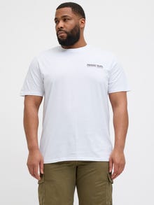 Jack & Jones Plus Size T-shirts -Bright White - 12282192