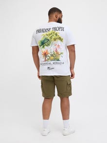 Jack & Jones Plus Size T-shirts -Bright White - 12282192