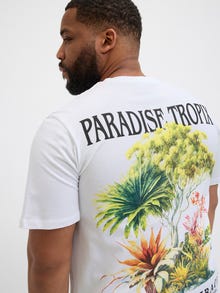 Jack & Jones Plus Size T-shirts -Bright White - 12282192