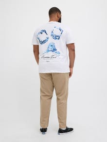 Jack & Jones Plus Size T-shirt -Bright White - 12282196
