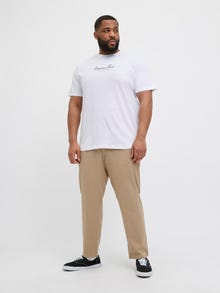 Jack & Jones Plus Size T-shirt -Bright White - 12282196