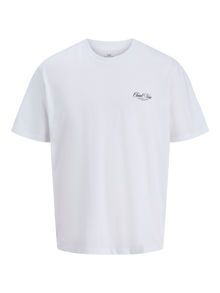 Jack & Jones Plus Size T-shirt -Bright White - 12282196