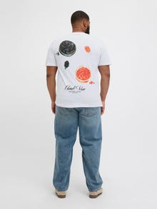 Jack & Jones Plus Size T-shirt -Bright White - 12282196