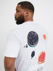 Jack & Jones Plus Size T-shirt -Bright White - 12282196