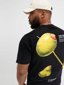 Jack & Jones Plus Size T-shirt -Black - 12282196