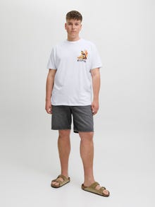 Jack & Jones Plus T-shirt -Bright White - 12282197